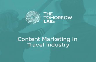 Digital DNA - Content Marketing in Travel Industry