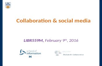 Collaboration and social media for librarians