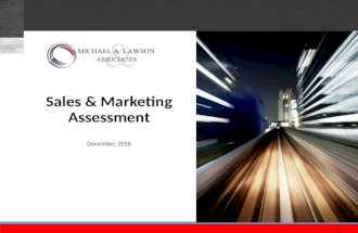 Introduction To Lawson Sales & Marketing Assessments