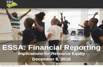 ESSA Financial Reporting Implications for Resource Equity