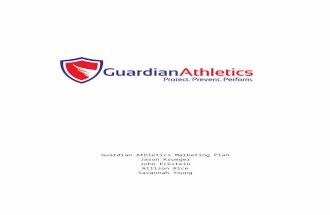 Marketing Plan Guardian Athletics