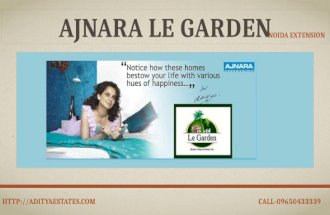 Ajnara Le Garden in Greater Noida West/Noida Extension