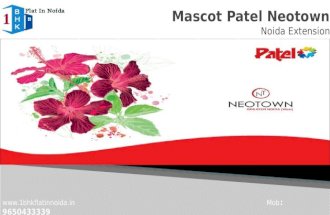 Mascot Patel Neotown - 1 BHK Apartments in Noida Extension
