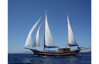 GEMIBASI | An Elegant Sailing Gulet for a Luxury Blue Cruise Experience | 23 Metres - 4 Cabins – A/C - 8 Guests Max