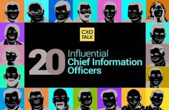 20 Influential Chief Information Officers