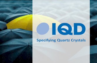Specifying Quartz Crystals