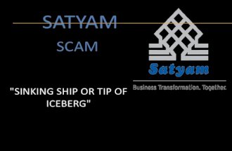 Satyam scam