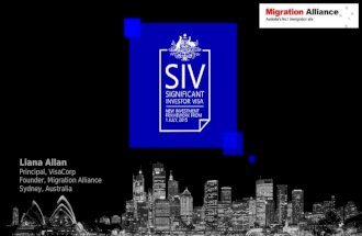 Significant Investor Visa (SIV) - Migration Alliance & Expat Advisors Community
