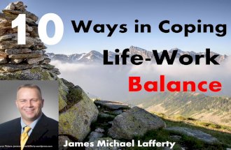 10 Ways of Coping Life Work Balance