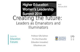 Women in Higher Education Leadership Summit 2016