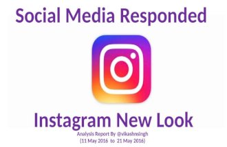 Social Media Responded to Instagram new look