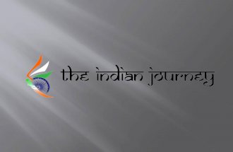 The indian journy