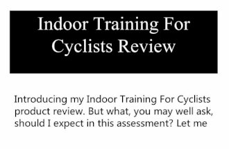 Indoor training for cyclists review