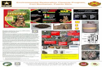 Munitions, Explosive of Concern (MEC) Awareness Poster