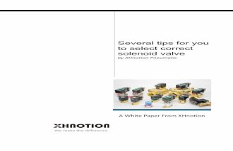 How to choose solenoid valve