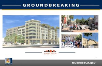 Downtown Riverside Construction Projects - Oct 2016