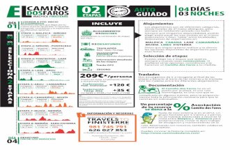 #Senderismo y #Trekking en Costa da Morte, Galicia "O Camiño dos Faros" 2 etapas a escoger desde 1 persona todo el año