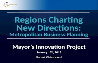 Mayor's Innovation Project Presentation