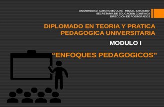 Enfoques pedagogicos