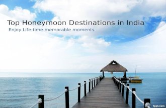 2015 Best Honeymoon Packges in India by Holidayhops.com
