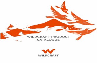 WILDCRAFT Full Catalogue 2016