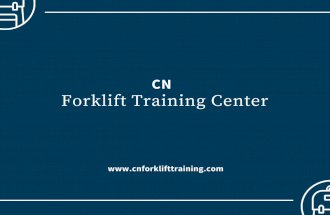 forklift training toronto- Brampton, Mississauga & Toronto