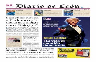 Diario de León- Conferencia de Jesús Calleja - 2 de marzo de 2016