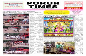 Porur times published on oct.29, 2016