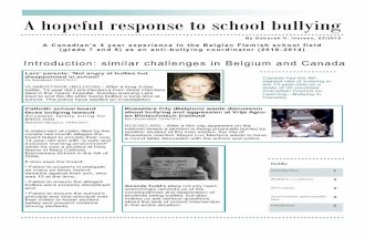 A hopeful response to school bullying