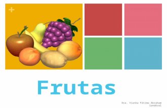 Frutas propiedades nutritivas