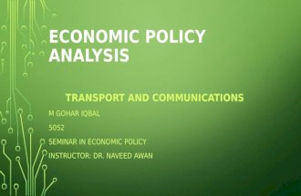 Economic policy analysis