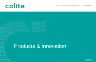 Products and Innovation (2-22-16)-2