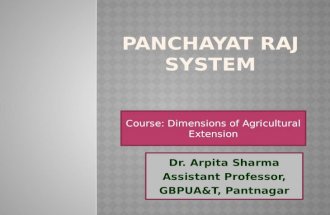 Panchayati Raj System
