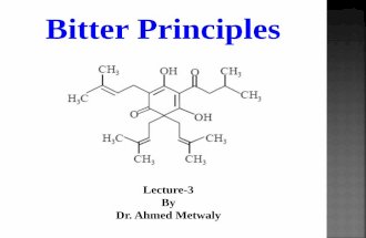 Bitter principles Lec.-3