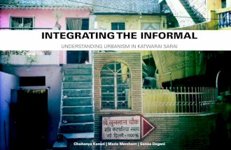 Understanding Urbanism in Katwaria Sarai