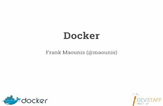 Docker - Frank Maounis