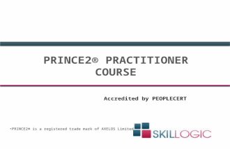 PRINCE2 Practitioner Course Training Part 4