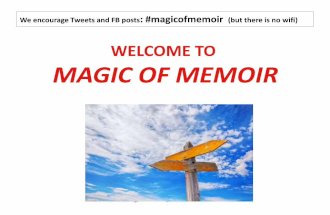Magic of Memoir Slides
