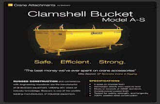 Model A-S Clamshell Bucket Brochure - Eagle West Equipment