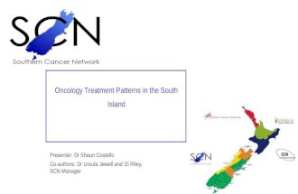 Oncology treatment patterns in the South Island