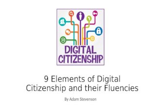 Digital citizenship powerpoint