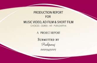 Production report ppt