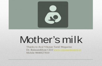 Mother’s milk