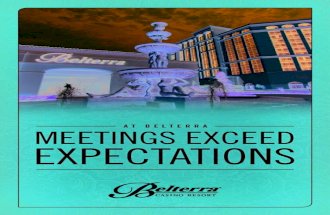 Meetings and Events at Belterra Casino Resort