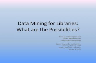 Data Mining for Libraries