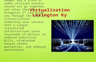 Virtualization lexington ky