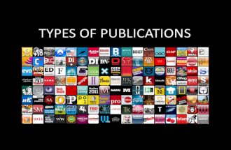 Types of Publications