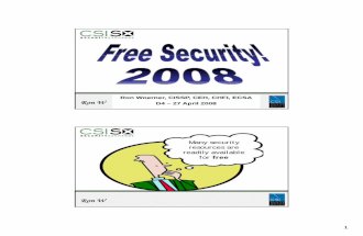 Free Security! 2008