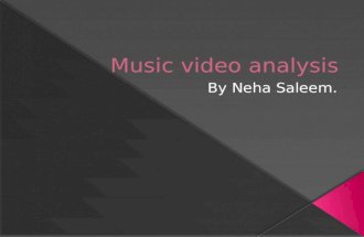Music video analysis 2
