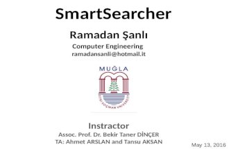 Smart searcher by: Ramadan SANLI